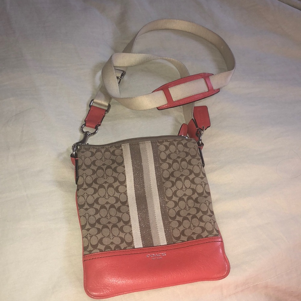 Authentic shoulder coach bag